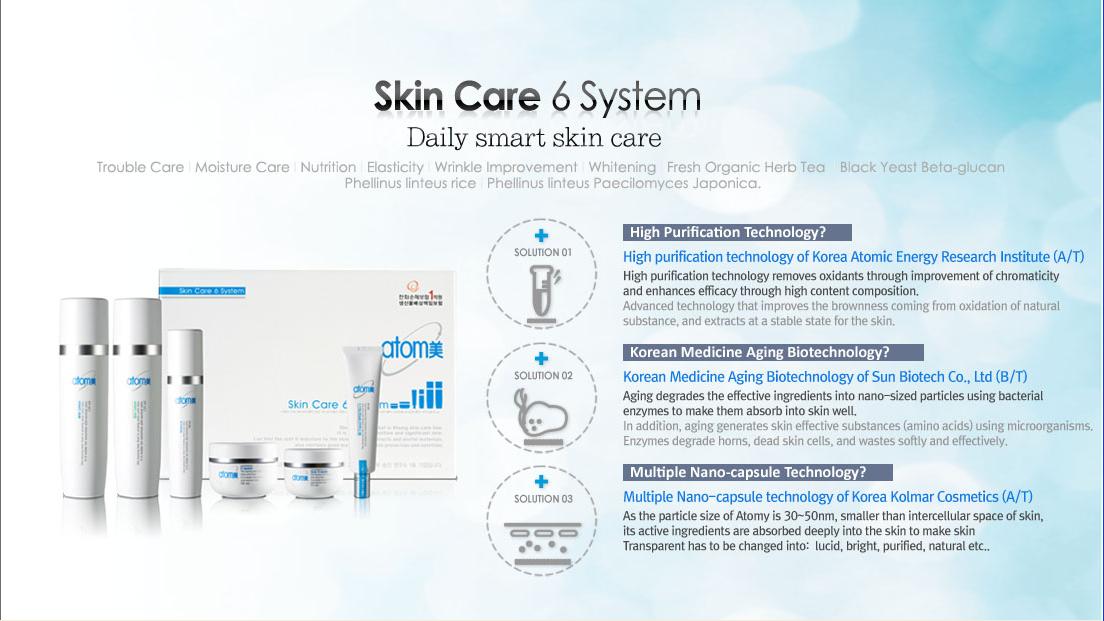 Atomy skin care 6 system Made in Korea